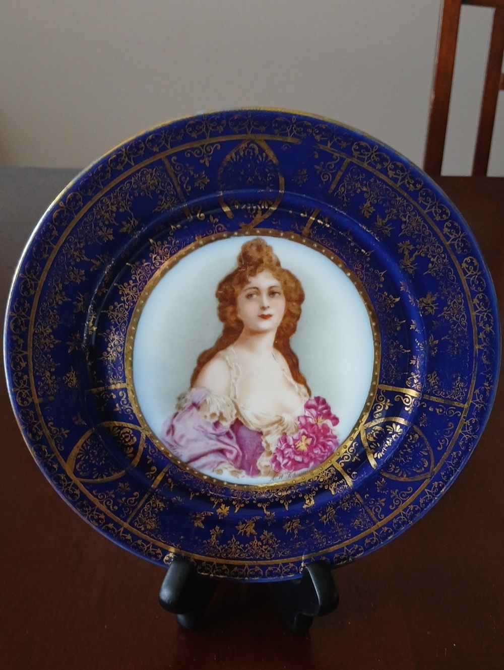 Vintage Royal Vienna Porcelain Plate